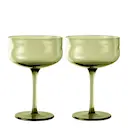 Swirl coupe-cocktailglas 26 cl 2-pack Moss