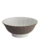 Satomaki Tokusa djup tallrik 23x5 cm brun