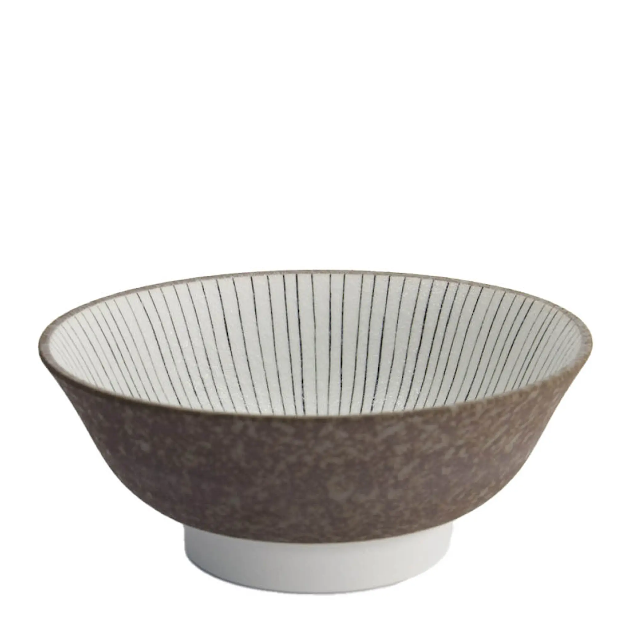 Tokyo Design Studio Satomaki Tokusa djup tallrik 23x5 cm brun