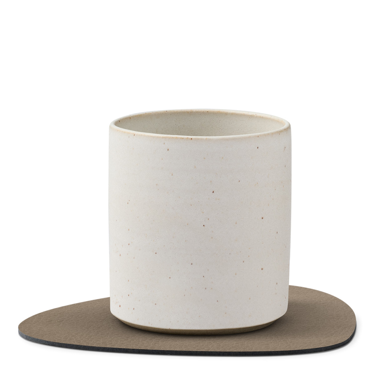 LIND DNA Curve Leather Serene Lasinalunen 11x13 cm Mole Grey