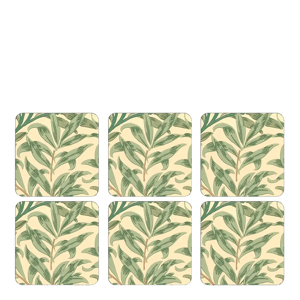 Willow Bough Lasinalunen 6 kplVihreä