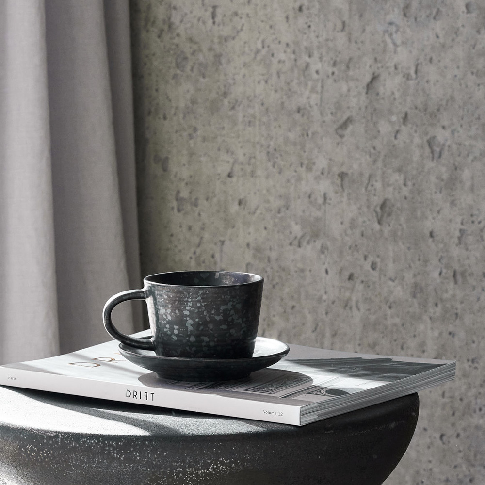 House Doctor Pion Kopp med fat 23 cl Svart/Brun