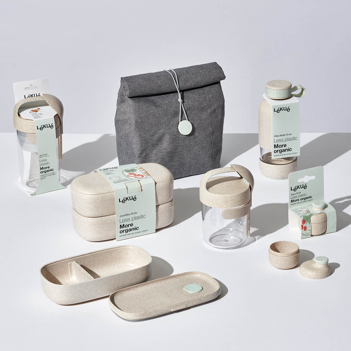 Lékué To Go lunchväska hopvikbar 4 L grå