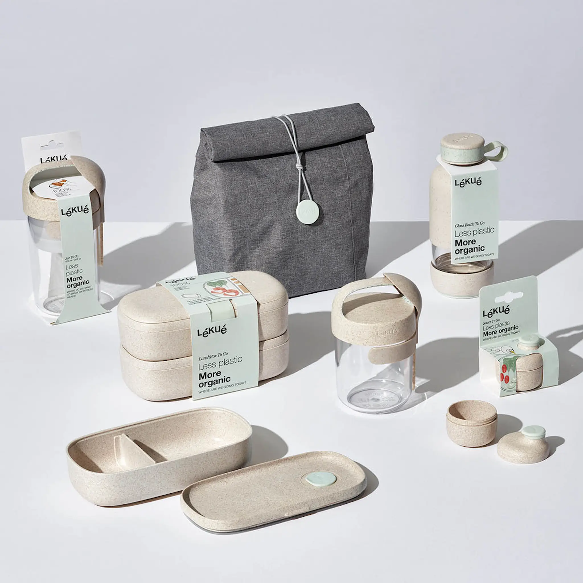 Lékué To Go lunchväska hopvikbar 4 L grå