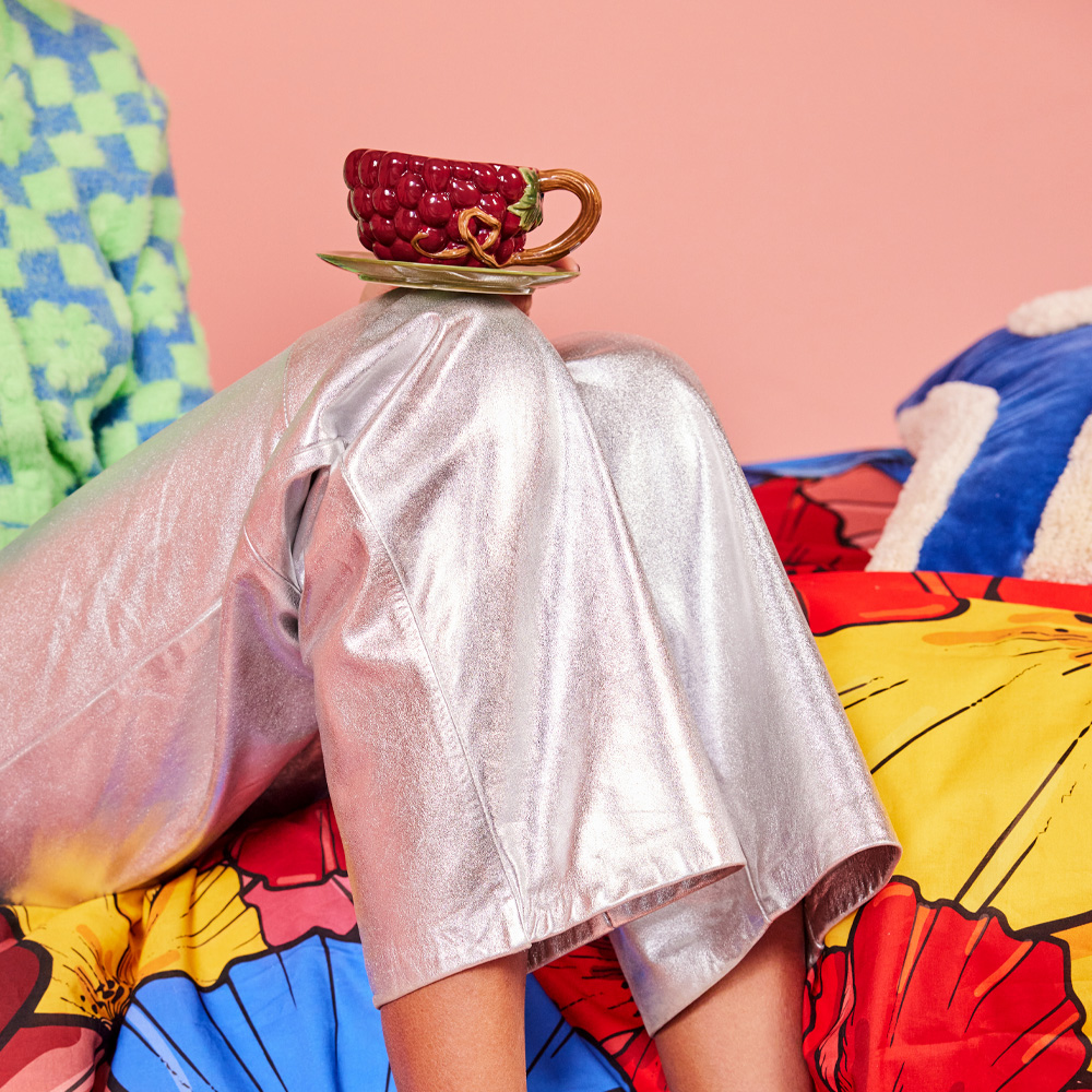 ByOn Fruity kopp med fat 26 cl grape