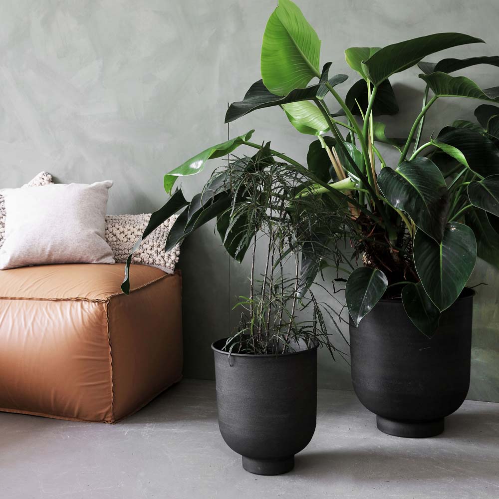 House Doctor Vig Kukkaruukku 2 kpl Harmaa