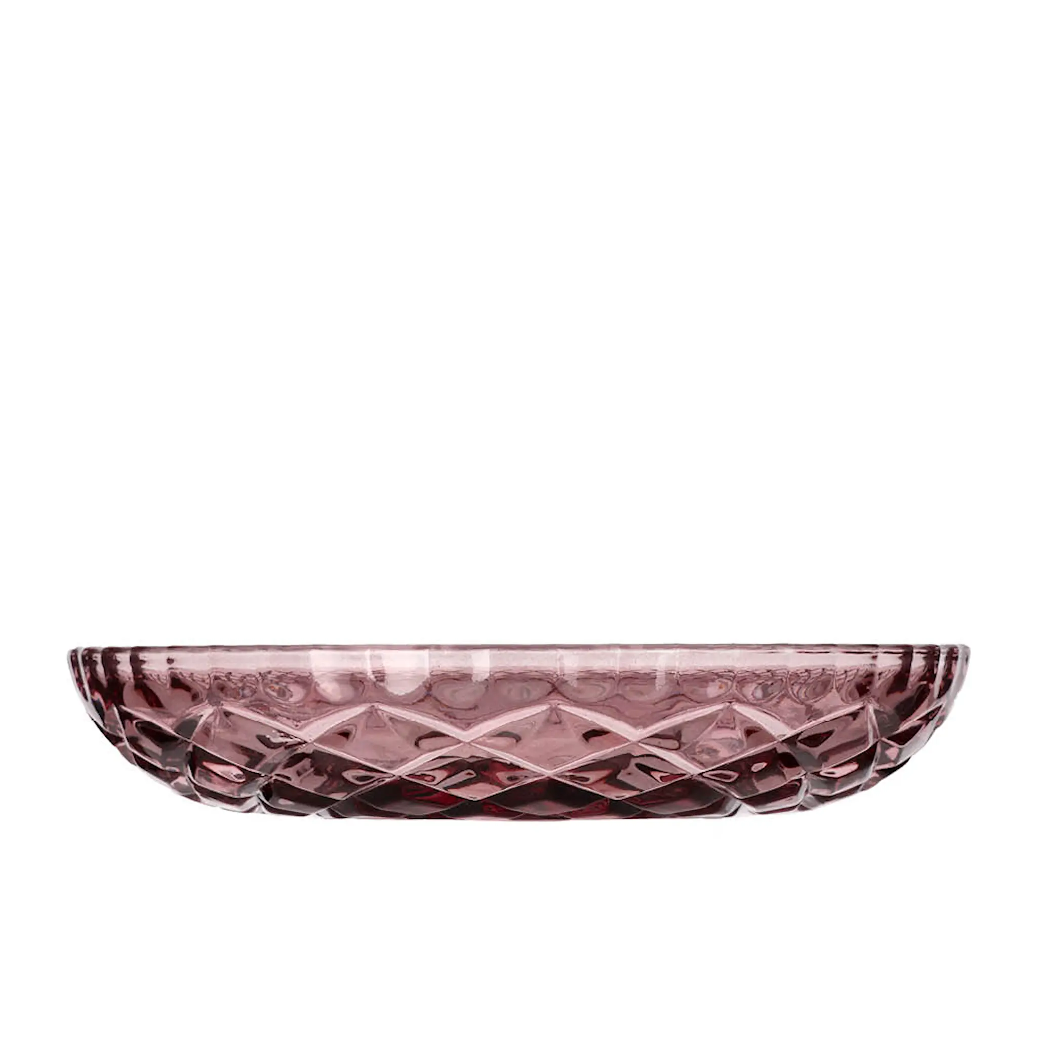 Lyngby Glas Sorrento Lautanen 16 cm 4 kpl Vaaleanpunainen