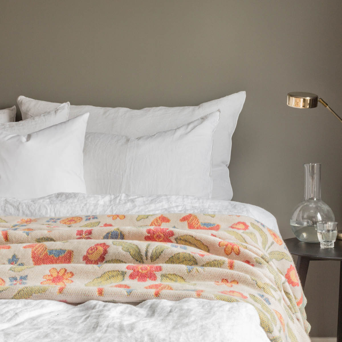 Ekelund Kurbitsblom pledd 140x170 cm