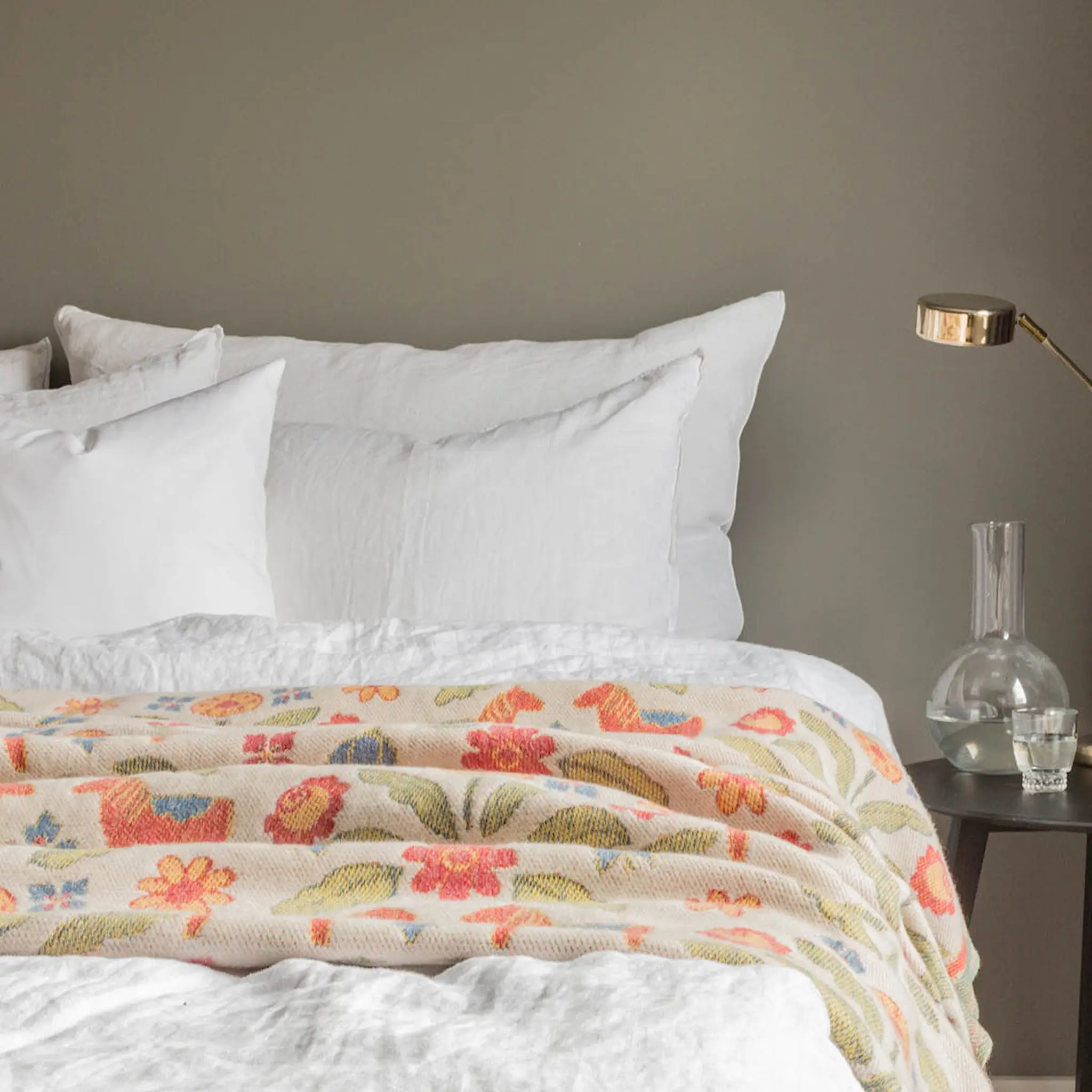 Ekelund Kurbitsblom pläd 140x170 cm