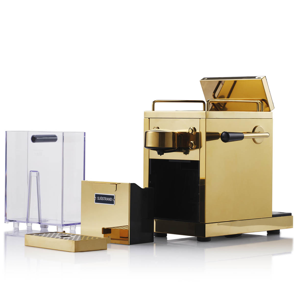 Sjöstrand Espresso kaffemaskin 1,2L messing