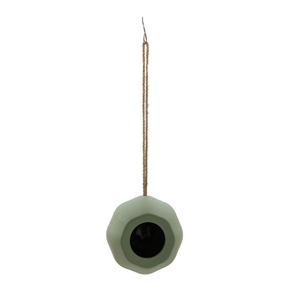 Point Virgule Fågelmatare 16 cm eukalyptusgrön