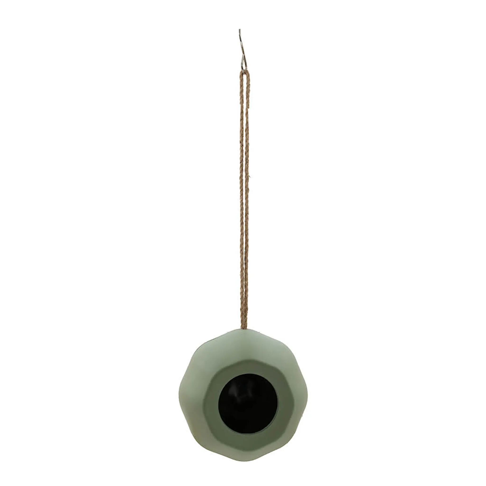 Point Virgule Fågelmatare 16 cm eukalyptusgrön