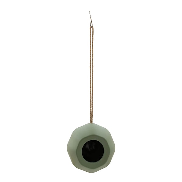 Fågelmatare 16 cm eukalyptusgrön