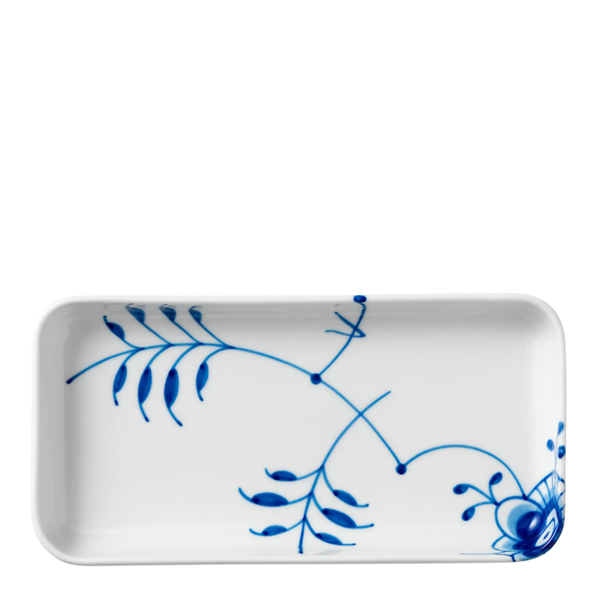 Royal Copenhagen Blue Fluted Mega Fat 24x12 cm rektangulärt