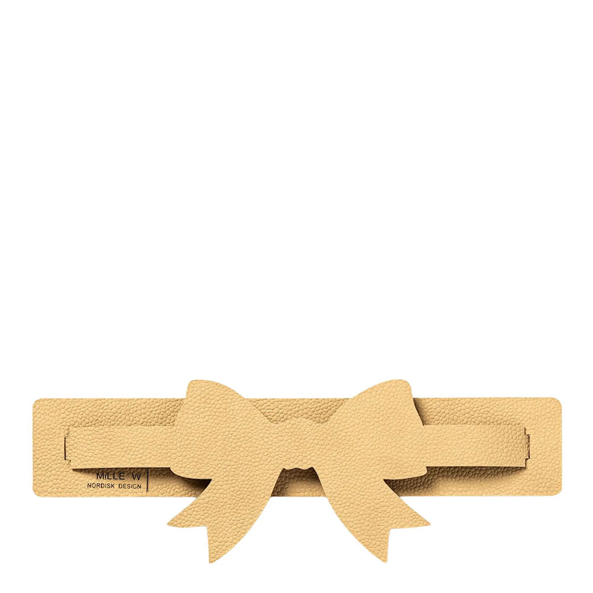 MiLLE W NORDISK DESIGN Rosett servetthållare 9x26 cm beige