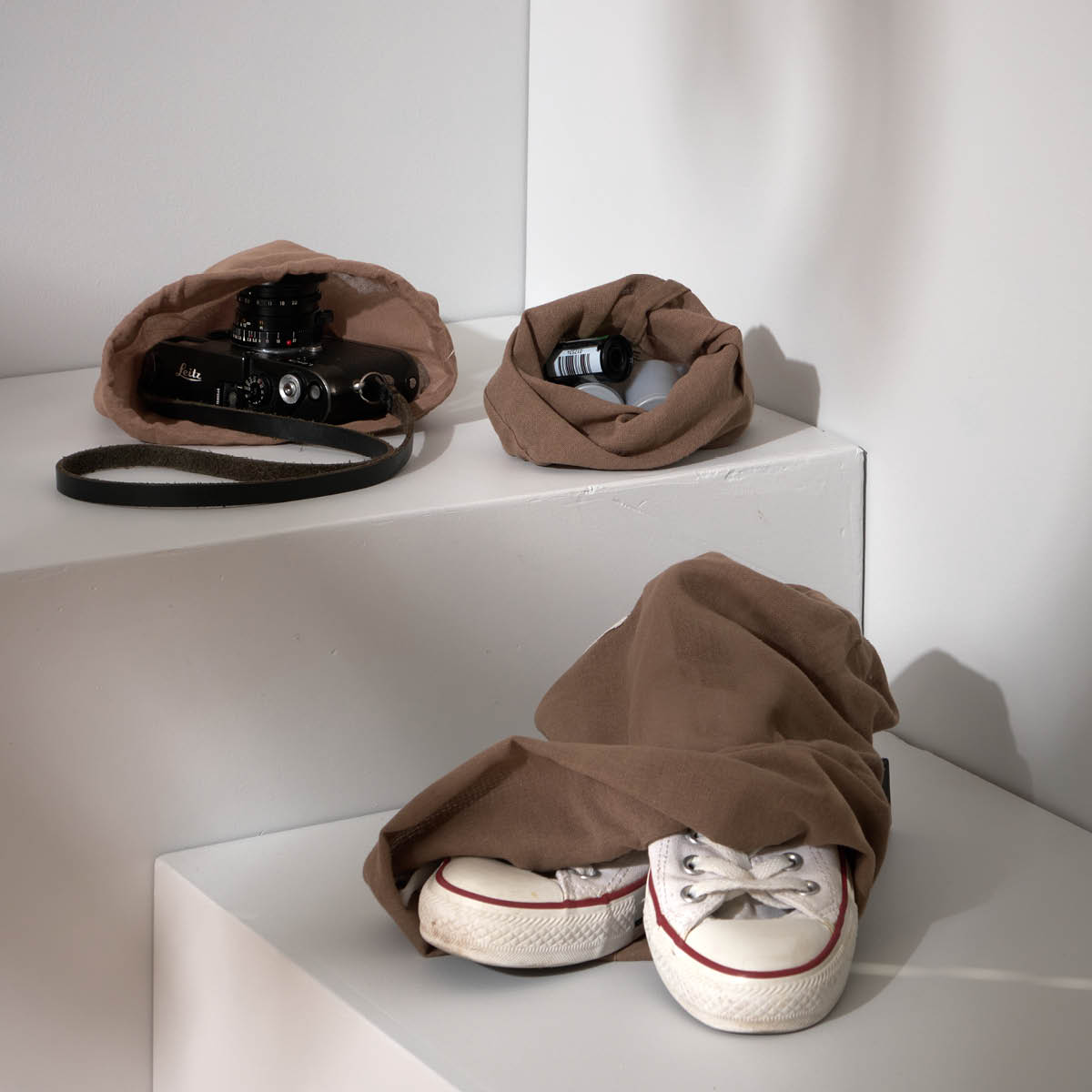 The Organic Company Tygpåse 3-pack clay