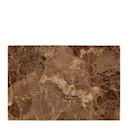 Serveringsbricka marmor 30x20 cm brun