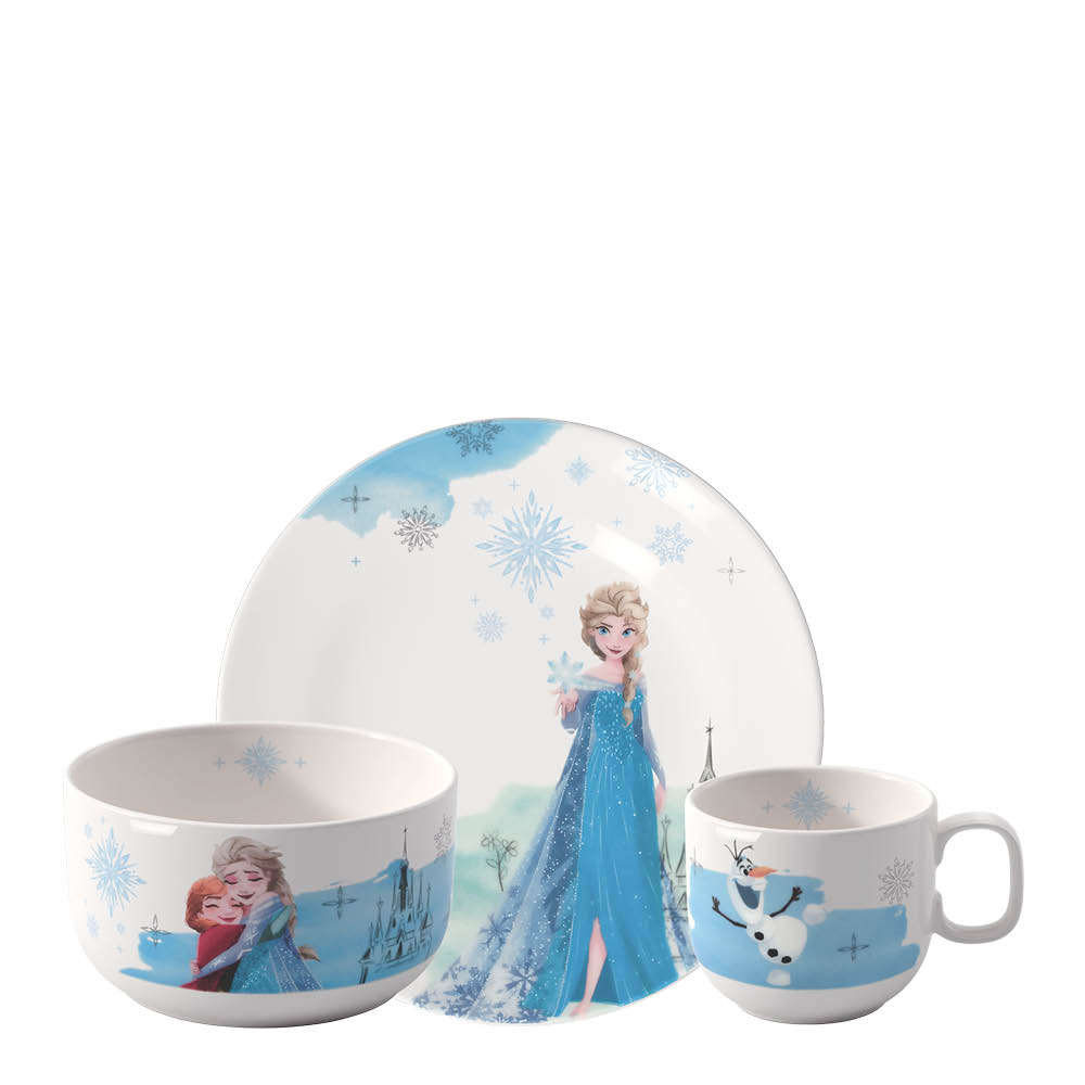 Villeroy & Boch Kiddy Disney barnesett 3 deler Frozen