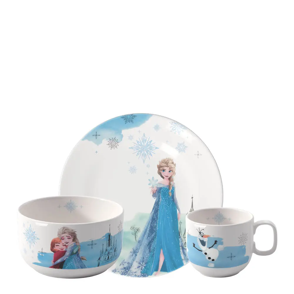 Kiddy Disney barnesett 3 deler Frozen