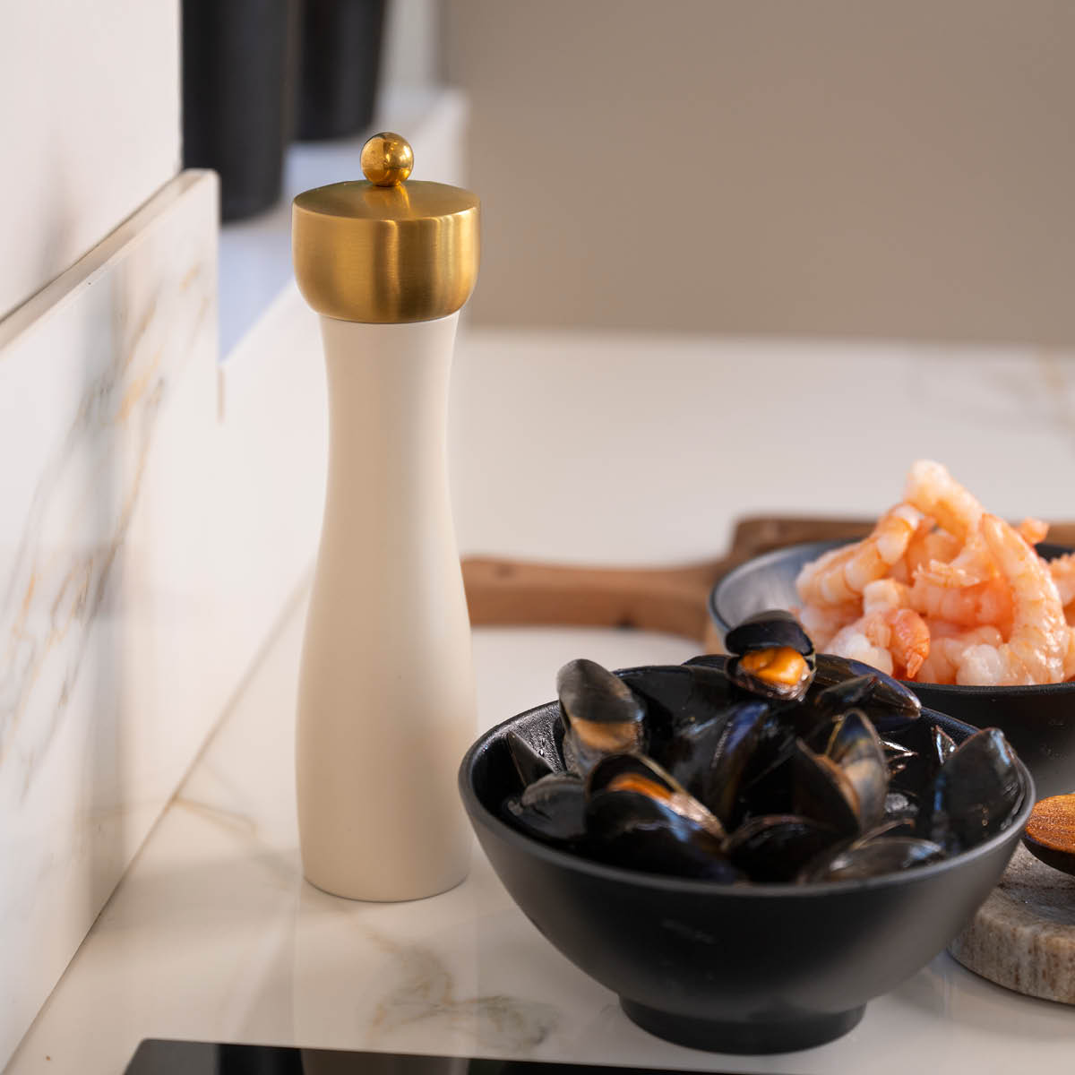 Maku Kitchen Life Krydderkvern 20 cm beige