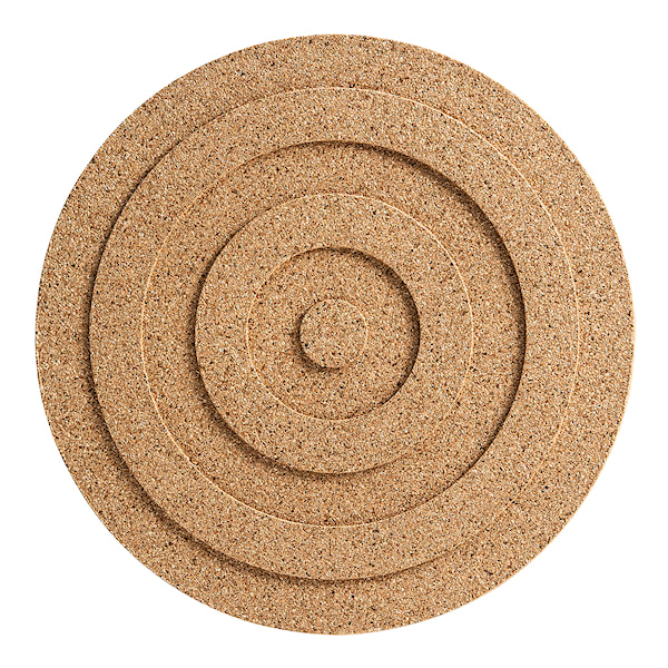 Grytunderlägg Kork 21 cm Natur