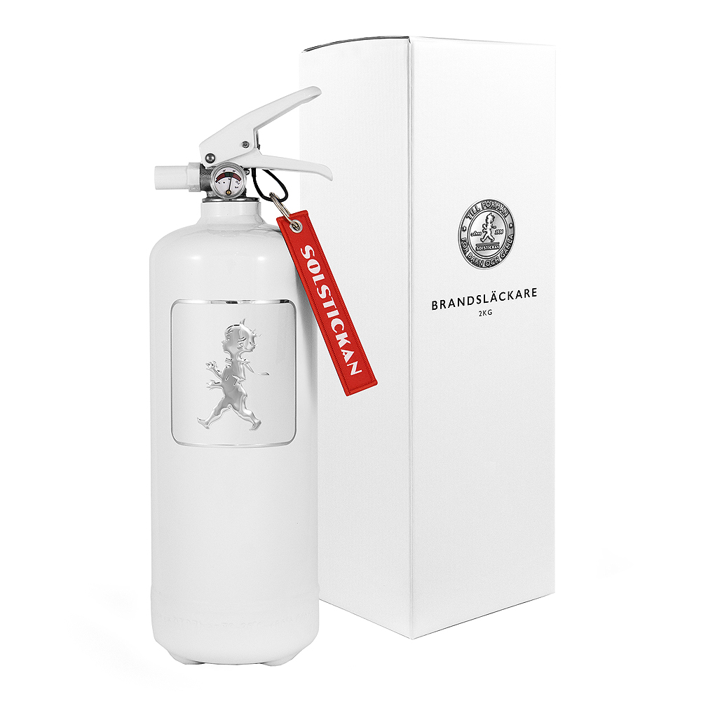 SOLSTICKAN Solstickan Brandsläckare 2 kg Vit