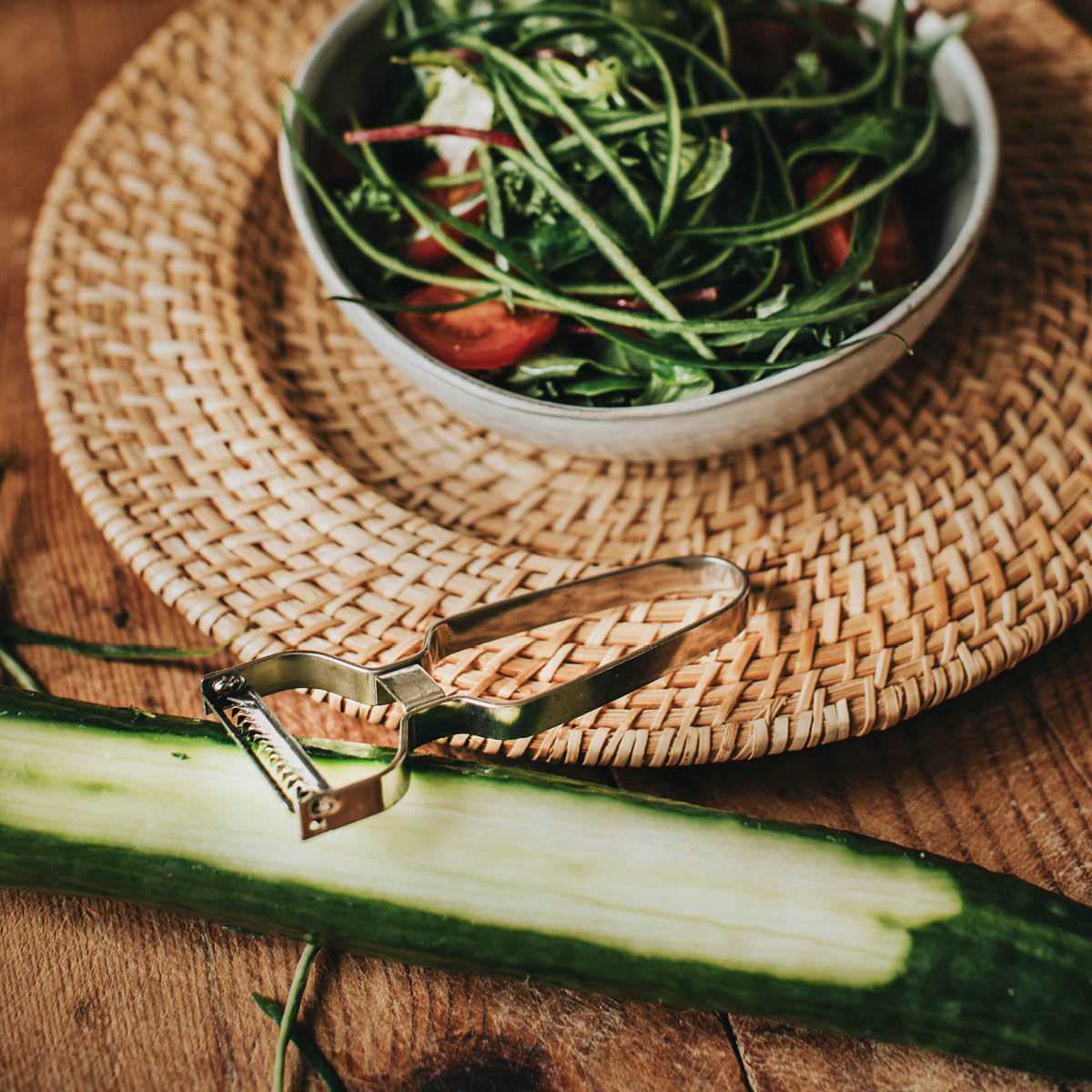 Dorre Sean julienneskreller 12,7 cm rustfritt stål