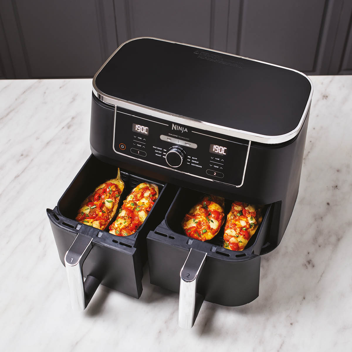 Ninja Foodi max dual zone airfryer 9,5L svart