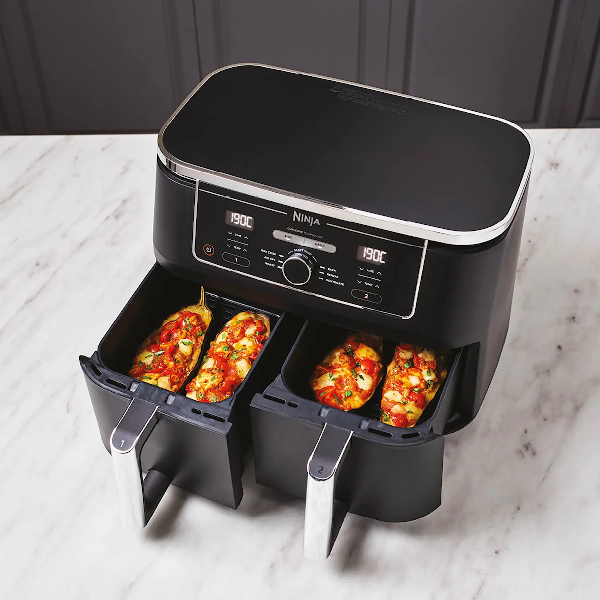 Ninja Foodi max dual zone airfryer 9,5L svart hover