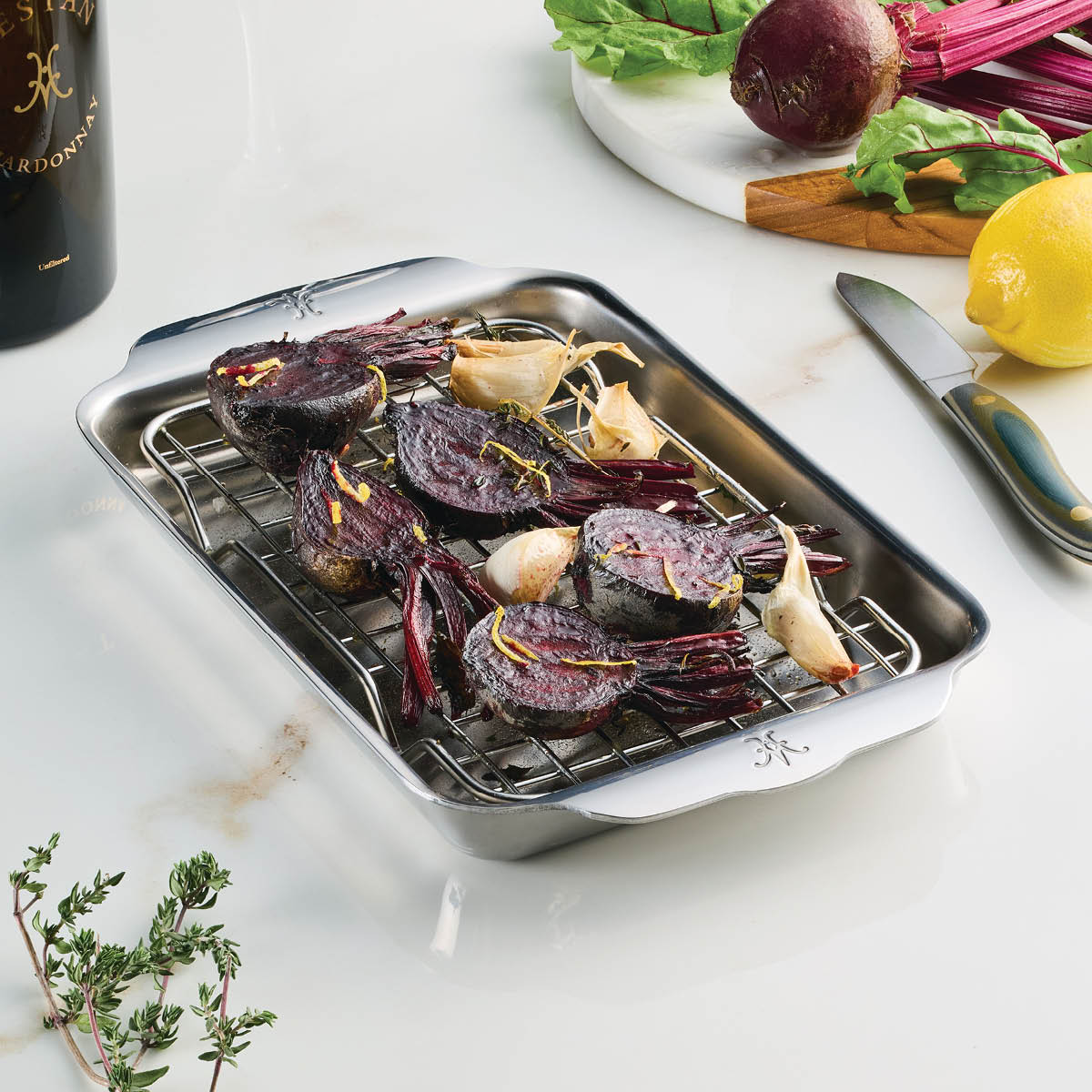 Hestan Ovenbond plåt 1/8 med avsvalningsgaller