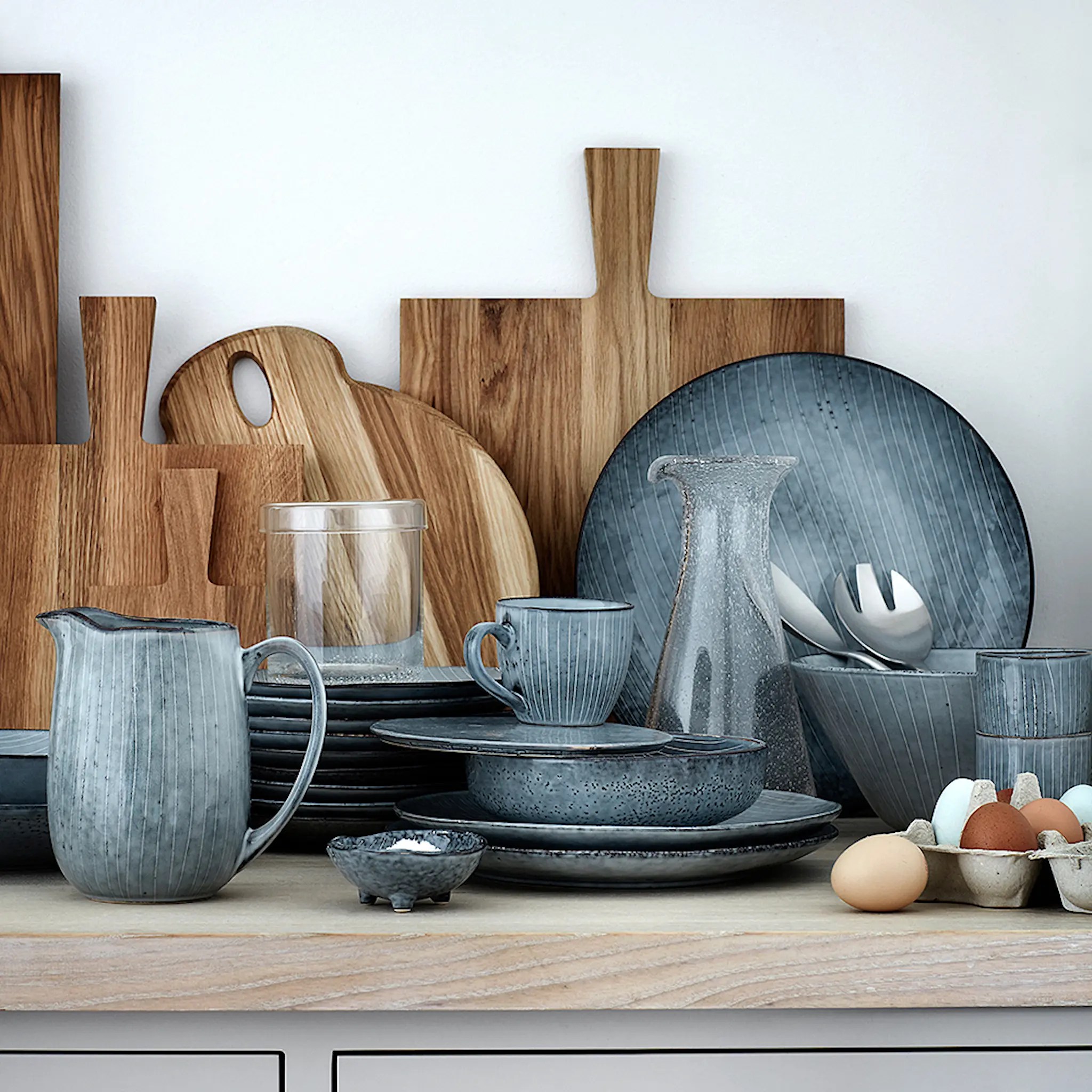 Broste Copenhagen Nordic Sea Tallrik oval 35,5 cm