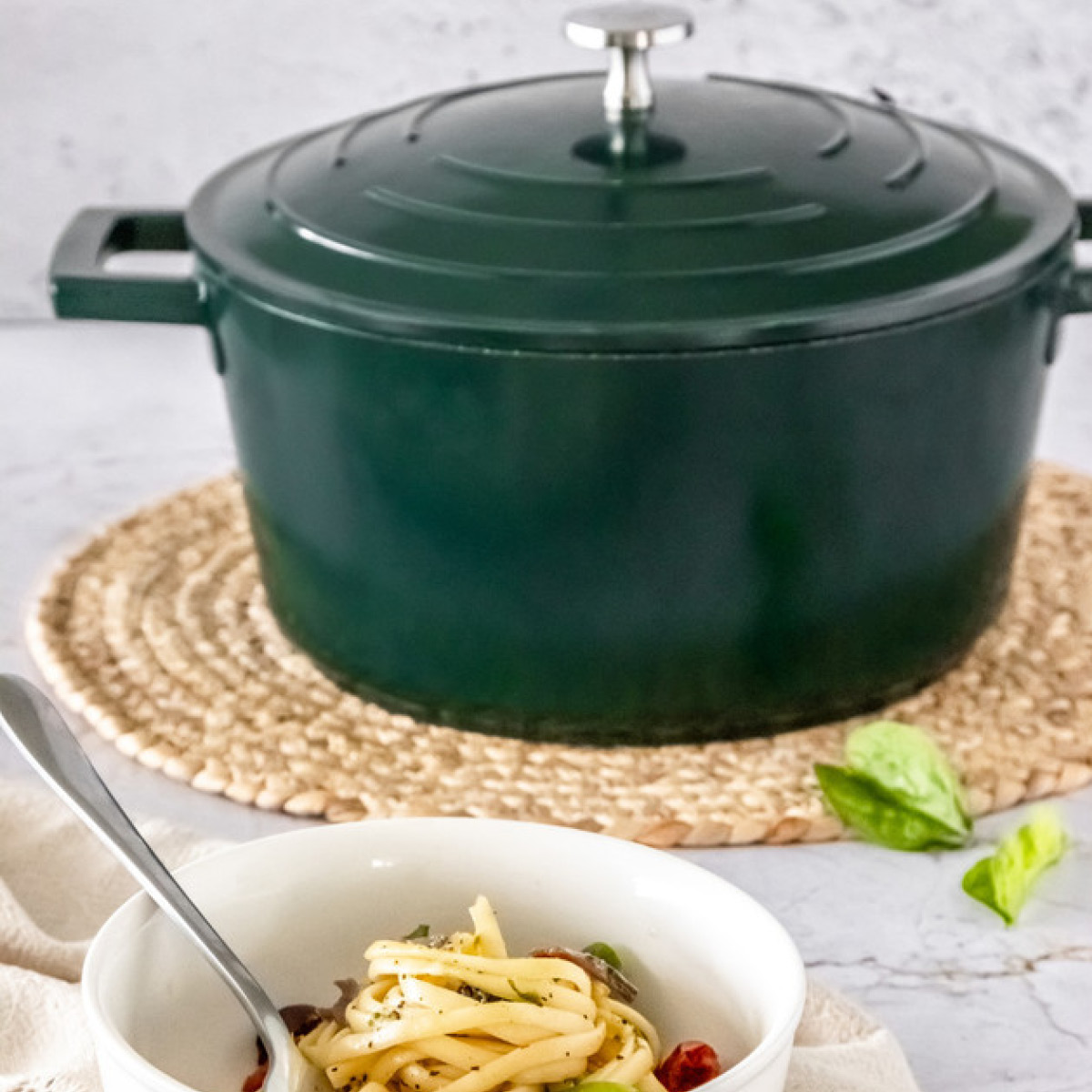 MasterClass Cast Aluminium gryta 2,5 L hunter green