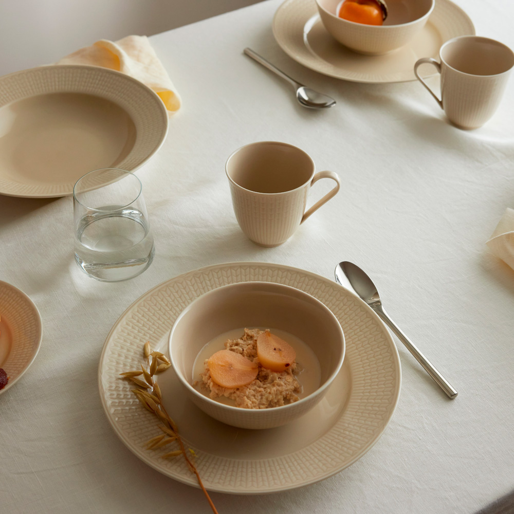 Rörstrand Swedish Grace tallerken 17 cm havre