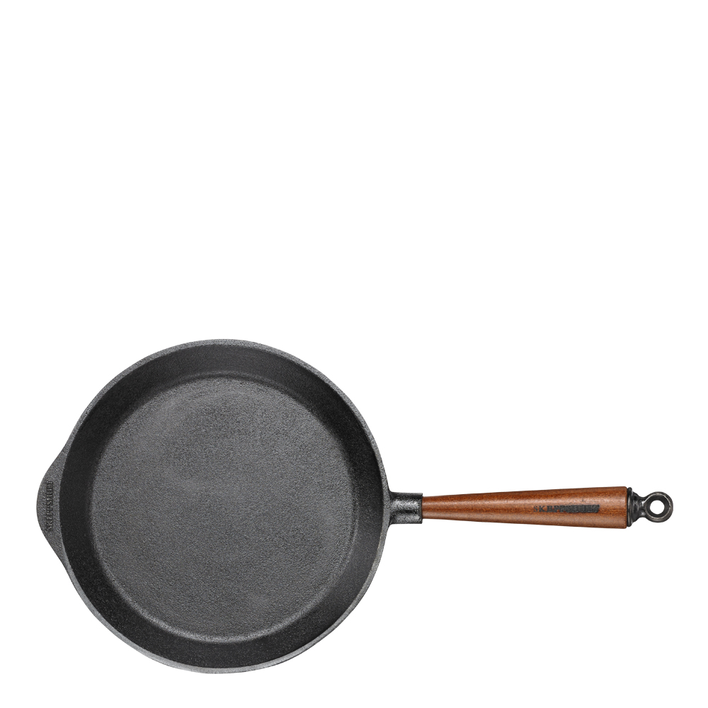 Skeppshult Traditional stekepanne med trehåndtak 26 cm