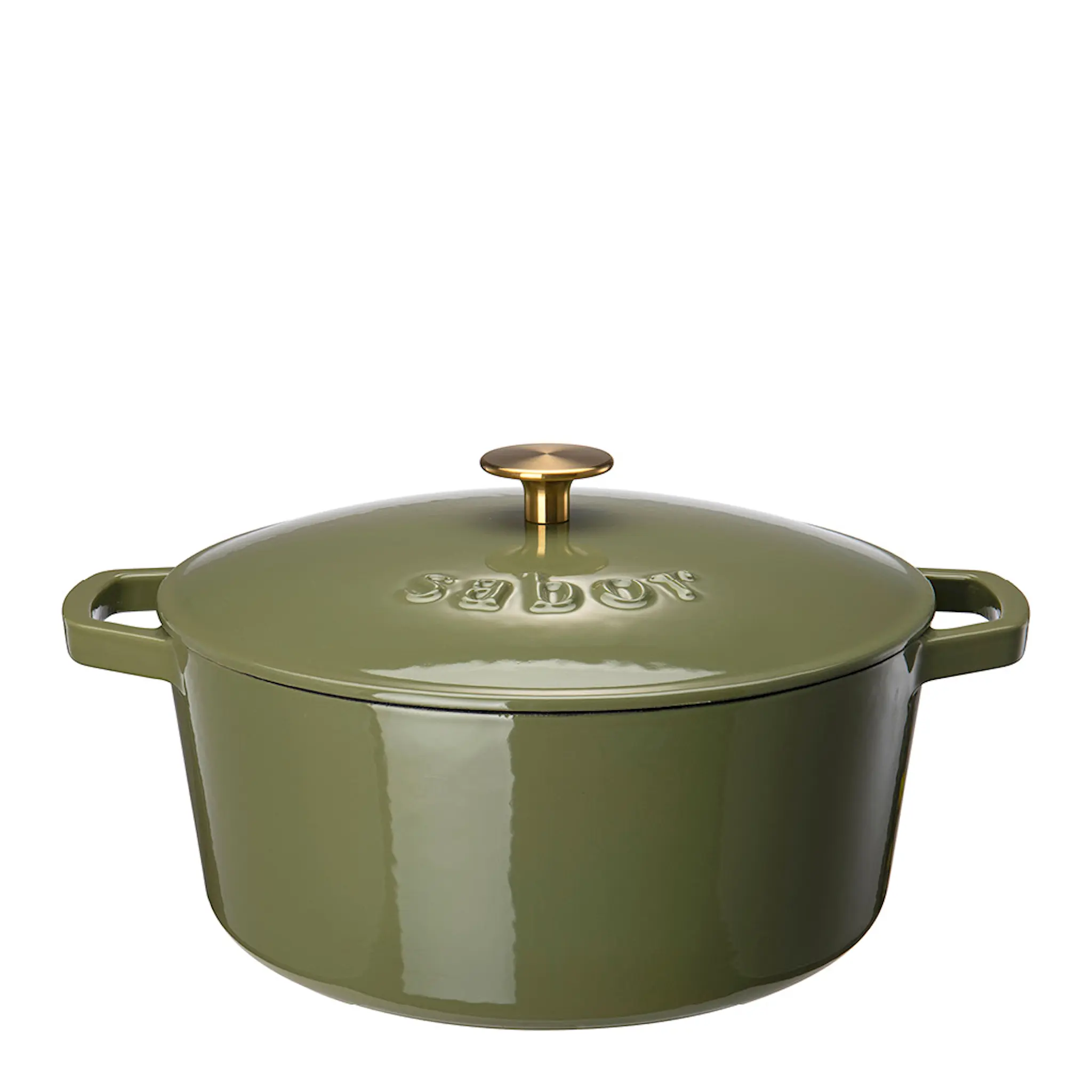 Sabor Støpejernsgryte 6,7L forever olive