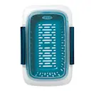 Prep & Go Behållare med durkslag 450 ml