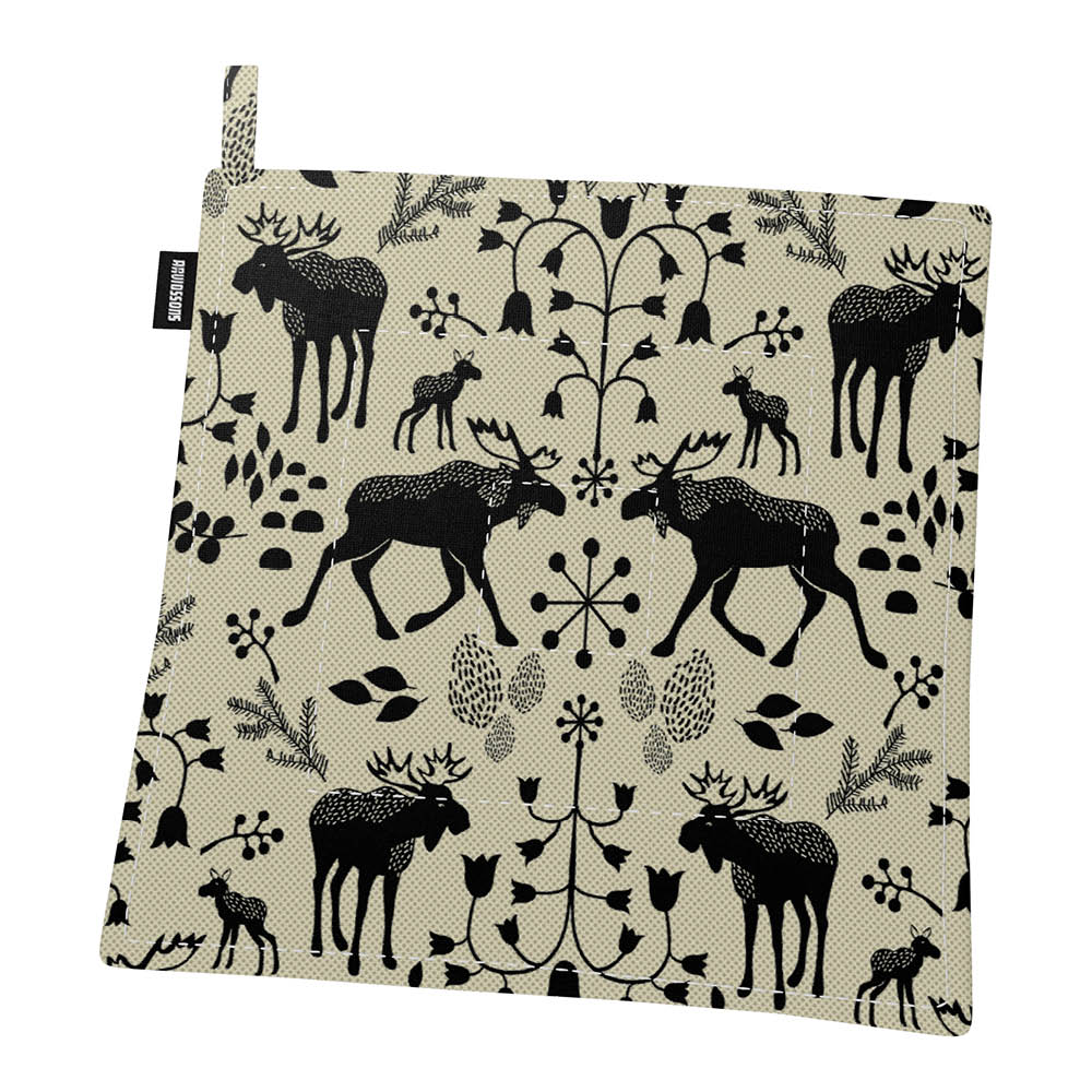 Arvidssons Skogens Konung grytlapp älg svart