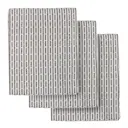 Kökstrasa 18x35 cm 3-pack morning grey