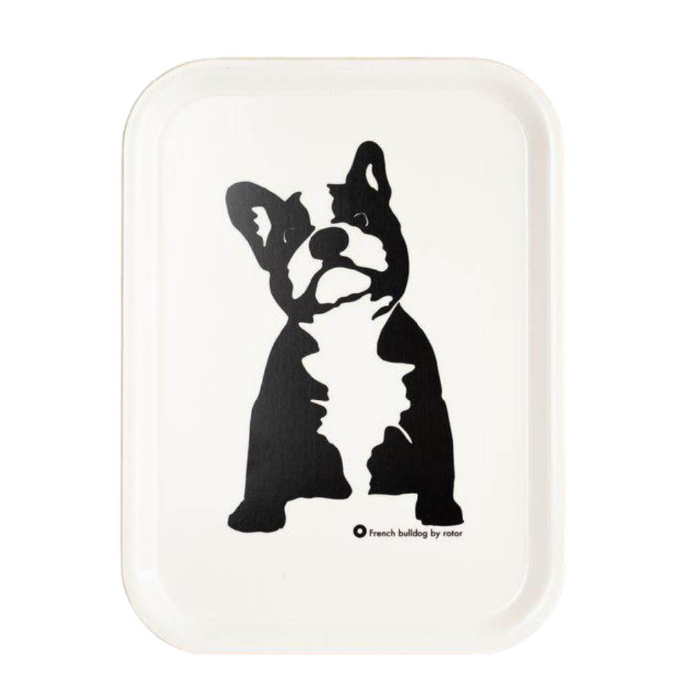 Rotor Design Buster serveringsbrett 27x20 cm hvit/svart