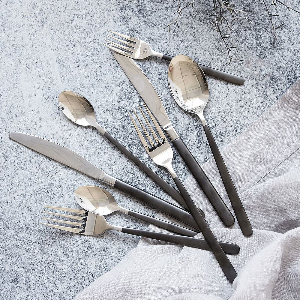 House Doctor Ox kniv 23 cm svart/sølv