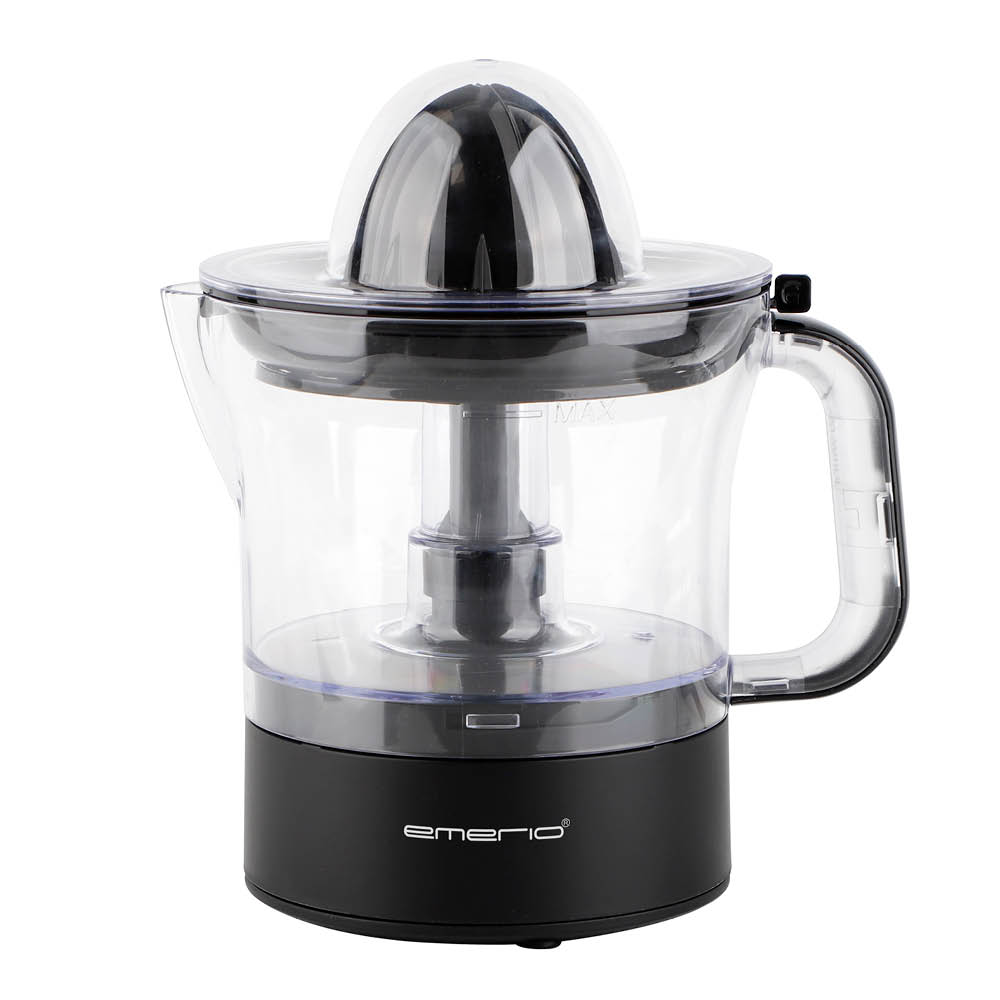 EMERIO Sitruspresser med tilbehør 700 ml svart