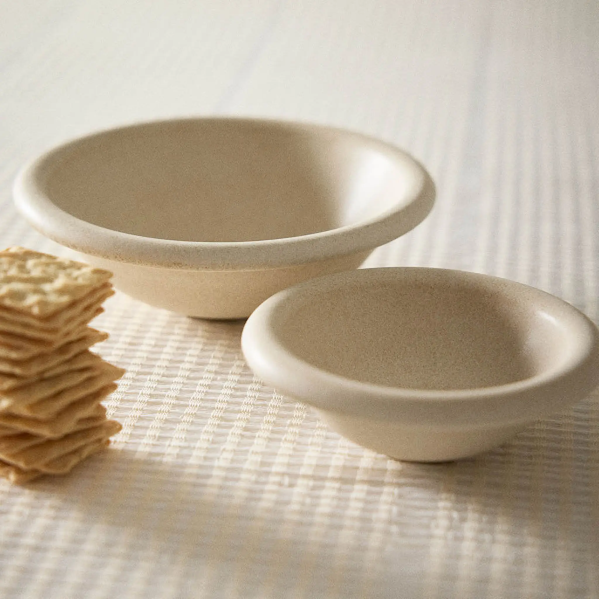 Tell Me More Elba skål S 6x18 cm sand/beige