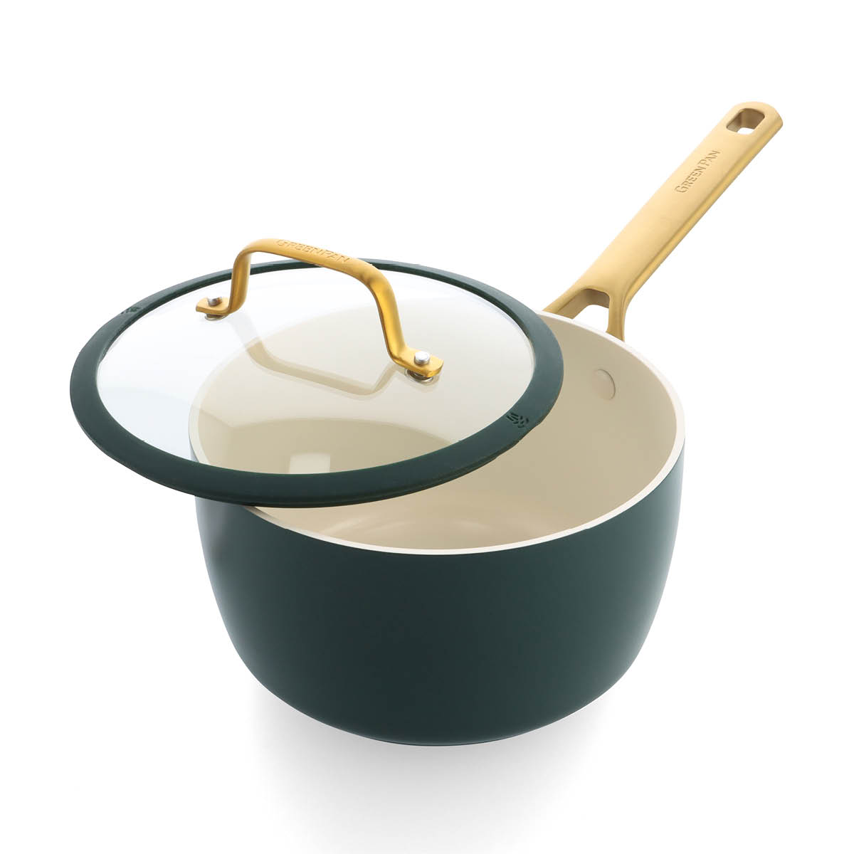 GreenPan Padova Reserve kattilasarja 10 osaa Pine Green