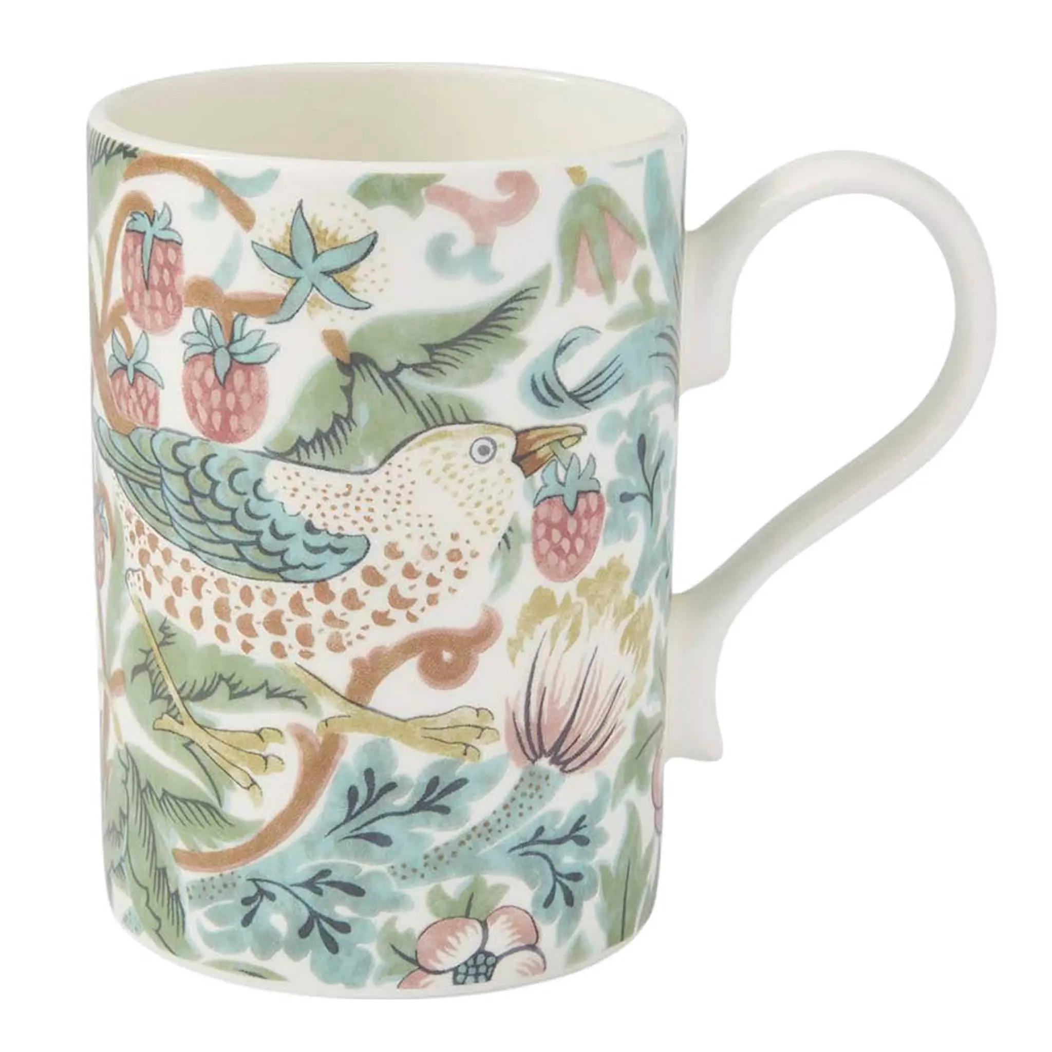 Spode Morris & Co krus 34 cl strawberry thief