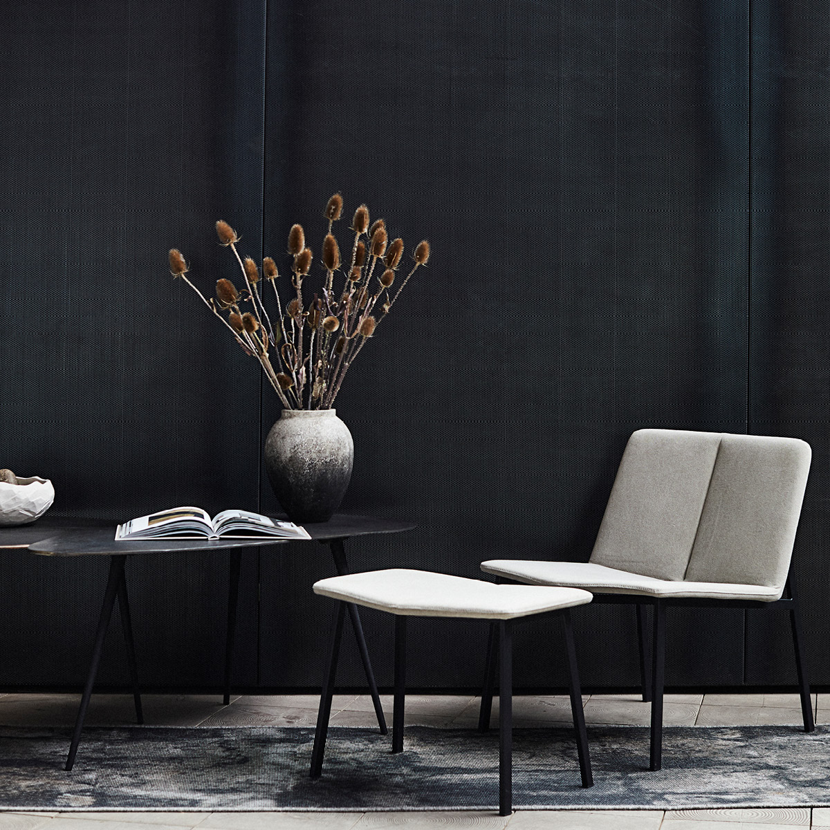 Muubs Story blomsterkrukke 28x23 cm beige