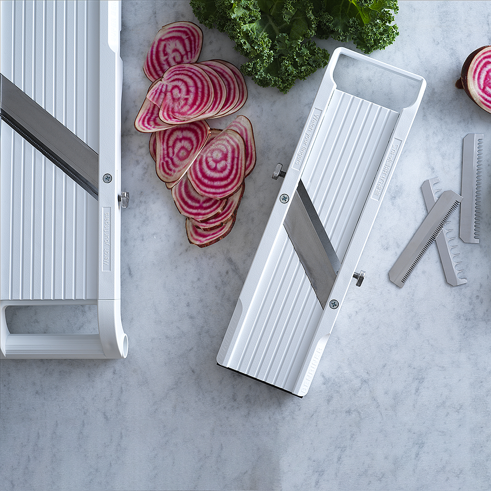 Benriner Mandoliini 6,4 cm Valkoinen