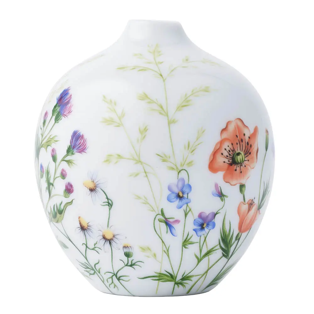 Vårkolleksjon vase 2026 13 cm markblomster
