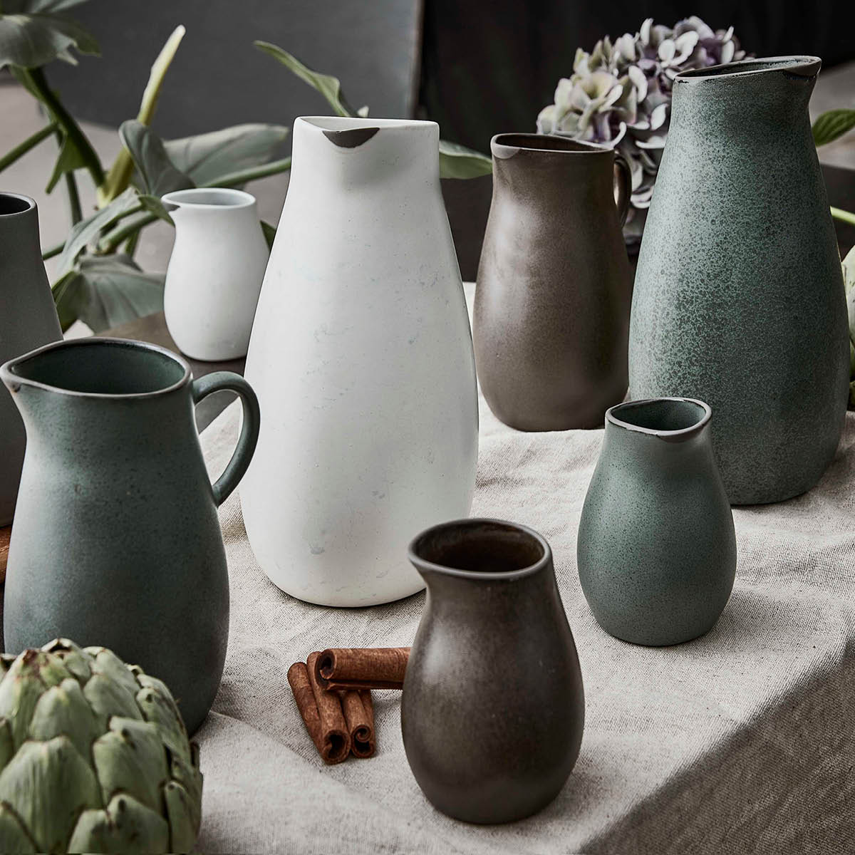 Aida RAW Northern Green fløtekanne 0,2L