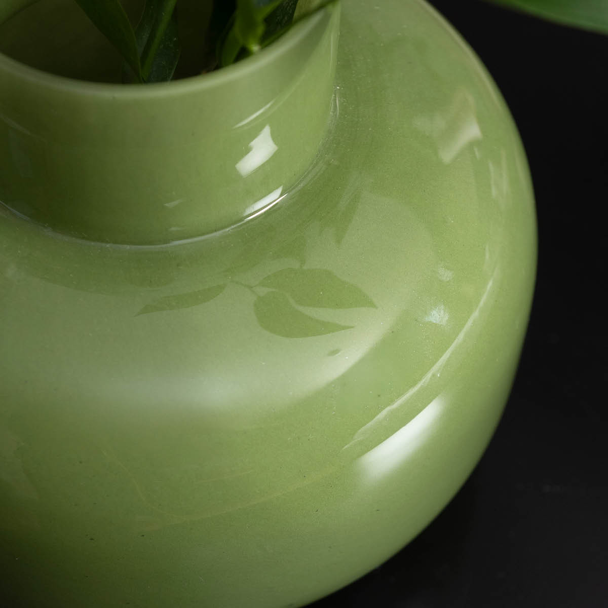 Fanni K Ilma vas 16 cm grön