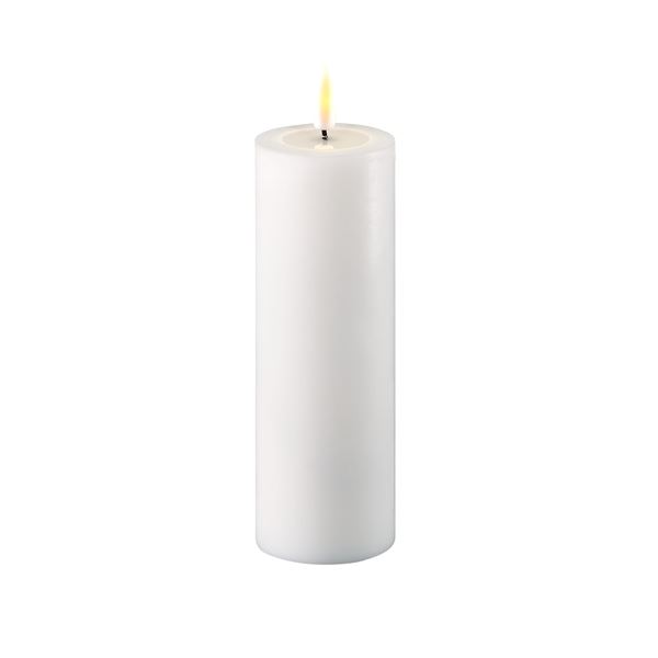 DeluxeHomeart - LED Pöytäkynttilä 5x15 cm Valkoinen